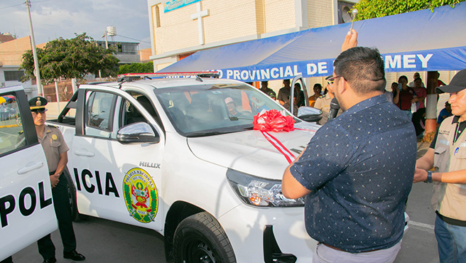 Huarmey número uno en fortalecer la seguridad ciudadana en la Región Áncash