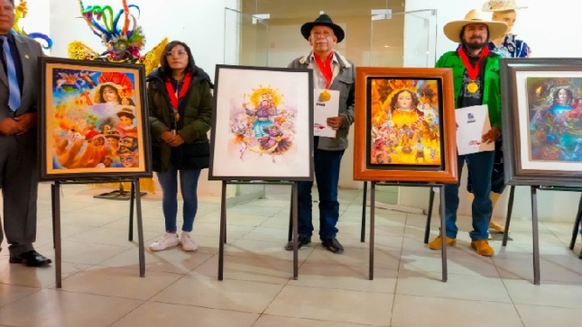 Premiación del afiche oficial de la Festividad Virgen de la Candelaria 2025