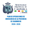 Vista preliminar de documento Plan de Operaciones de Emergencia de la provincia de Cajamarca