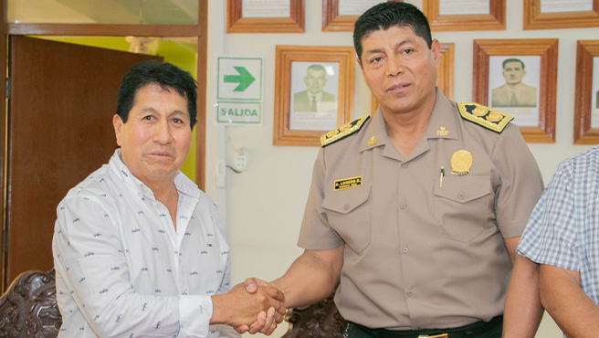 Alcaldes de la provincia de Huarmey impulsan reactivación de comisaría en el distrito de Huayán