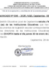 Vista preliminar de documento Comunicado Nº 006-2025_Docuemntos de fin de año 2024