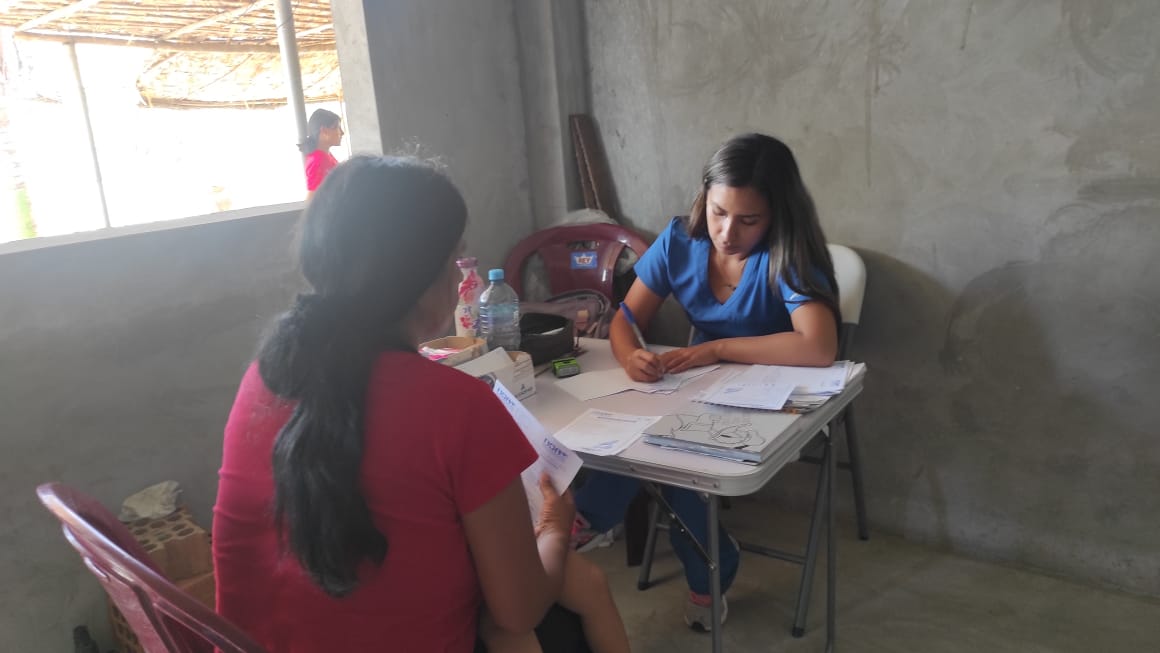 Campaña médica gratuita llegó al centro poblado de Naranjal