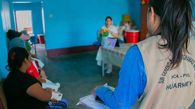 Municipalidad brinda charlas informativas a comedores populares en alimentación saludable