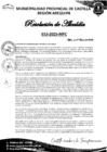 Vista preliminar de documento RA 013-2025-MPC