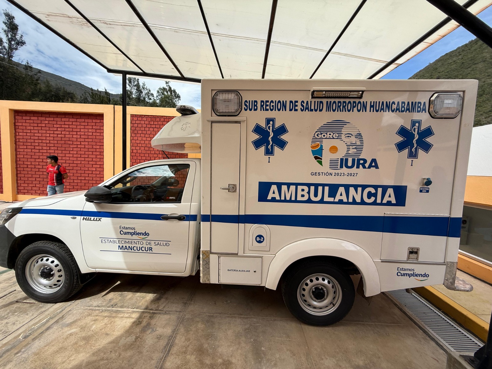 Más de 3 mil pobladores tendrán mejor atención con moderno Centro de Salud de Mancucur, en Sóndor-Huancabamba