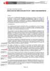 Vista preliminar de documento Resolución Directoral Ejecutiva