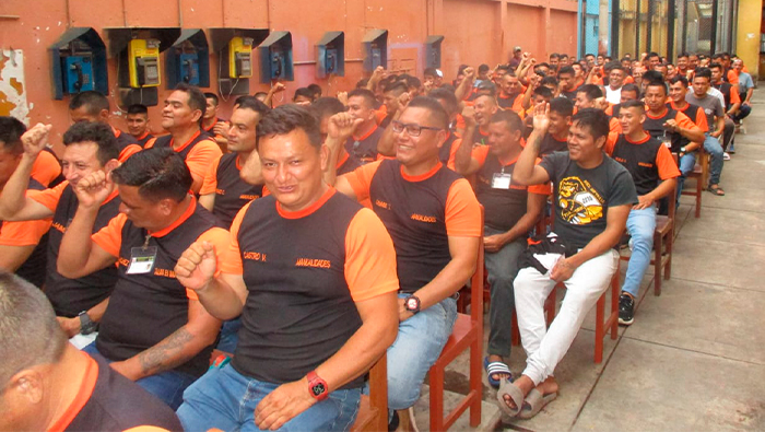 Goresam promueve inserción laboral de internos con taller de habilidades sociales