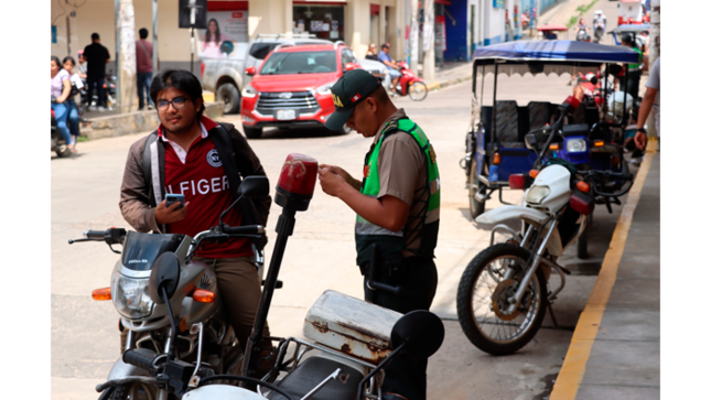 COPROSEC realiza operativo contra "Marcaje y reglaje".