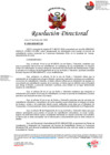 Vista preliminar de documento RD 0054-2025-MTC28 autorización FM Lima - Yauyos  07 Enero