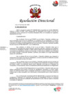 Vista preliminar de documento RD 0055-2025-MTC28 autorización FM Lima - Cajatambo  07 Enero