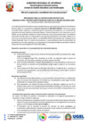Vista preliminar de documento Precisiones para el proceso de contratación docente 2025 - Por resultados de la prueba nacional