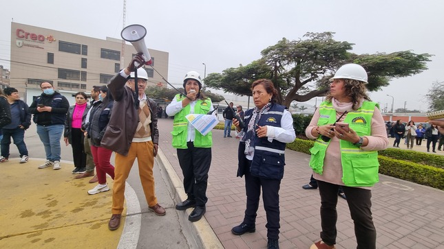 Primer Simulacro Nacional Multipeligro 2024 en el INSM “HD-HN”