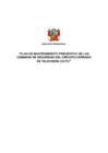 Vista preliminar de documento "Plan de mantenimiento preventivo de las cámaras de seguridad del circuito cerrado de televisión (CCTV)”