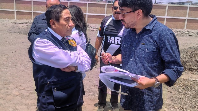 visita de consorcio HEALT BERNALES