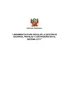 Vista preliminar de documento "Lineamientos para regular la gestión de usuarios, perfiles y contraseñas de acceso al Sistema de Videovigilancia CCTV”
