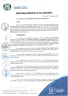 Vista preliminar de documento ORDENANZA MUNICIPAL N°001-2025-MDCA
