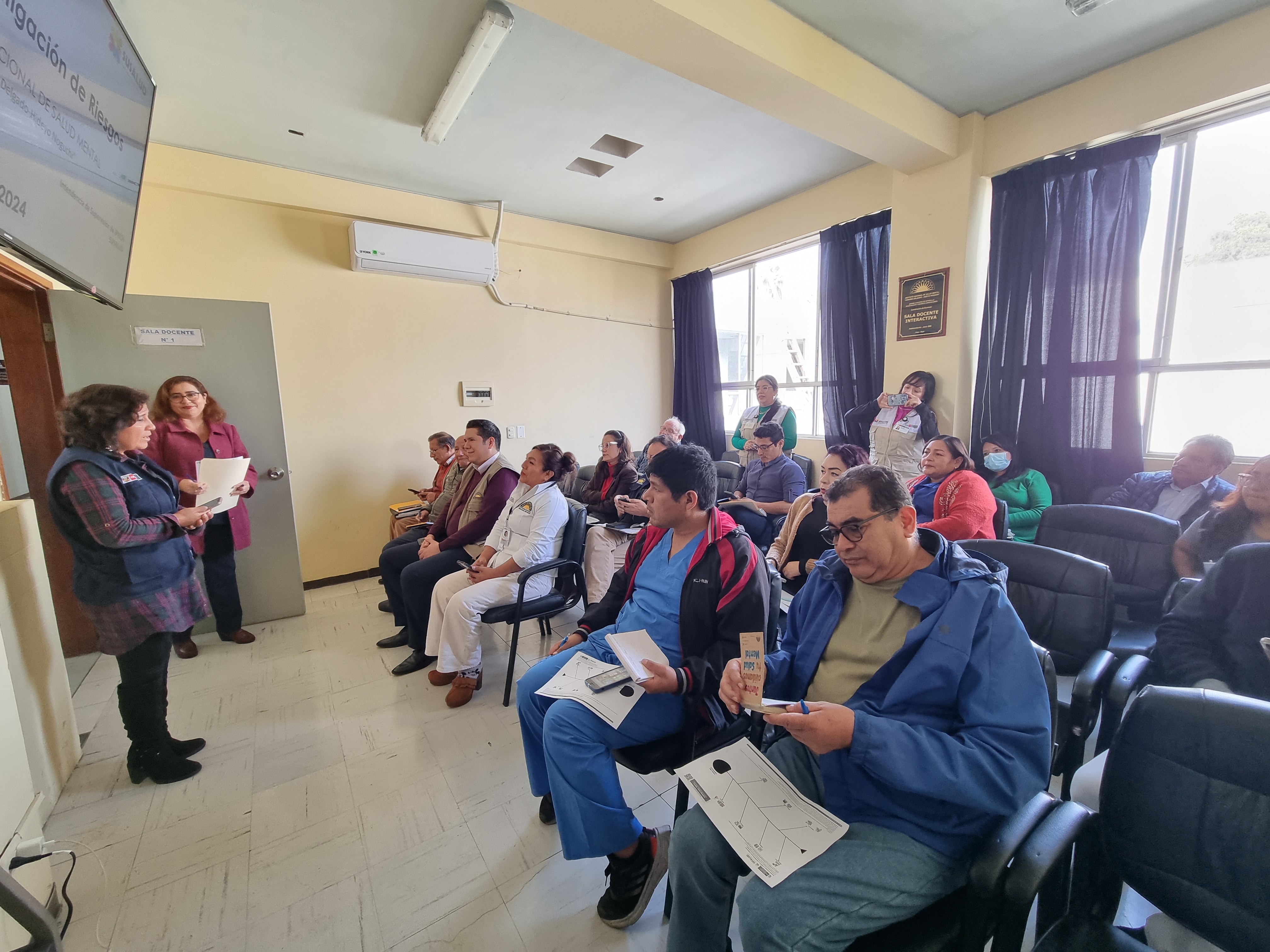 Funcionarios y directivos del INSM “HD-HN” participan en curso“Gestión del Riesgo y Procesos para la Calidad en Salud”