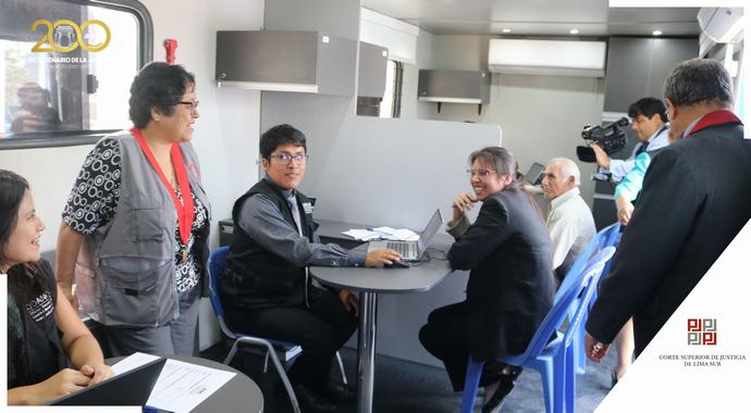 ¡Gran éxito en la primera Feria Judicial del 2025: “Un día para tus derechos en Villa María del Triunfo”!