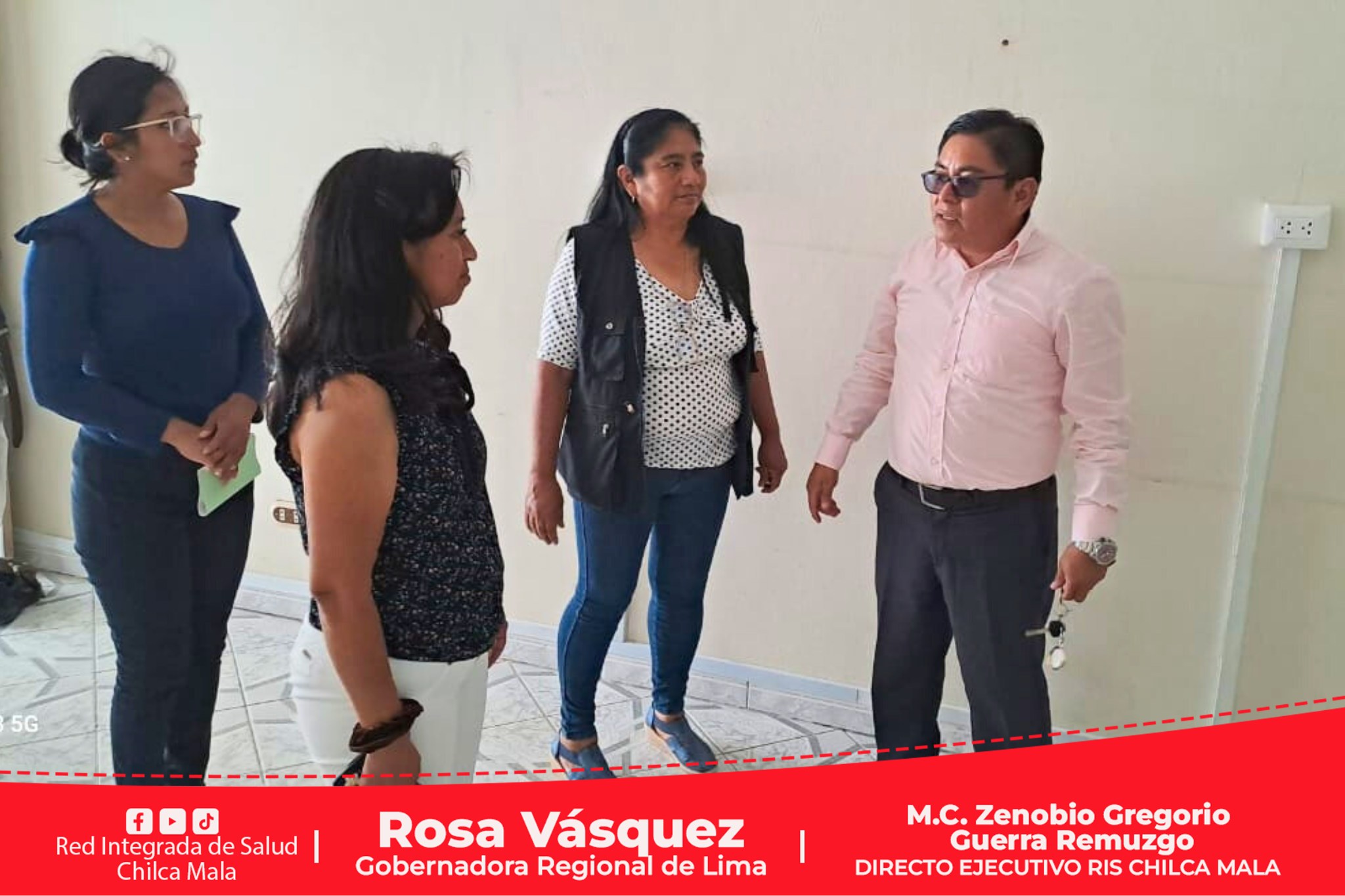 RIS Chilca Mala realiza supervisión inopinada a almacén de medicamentos