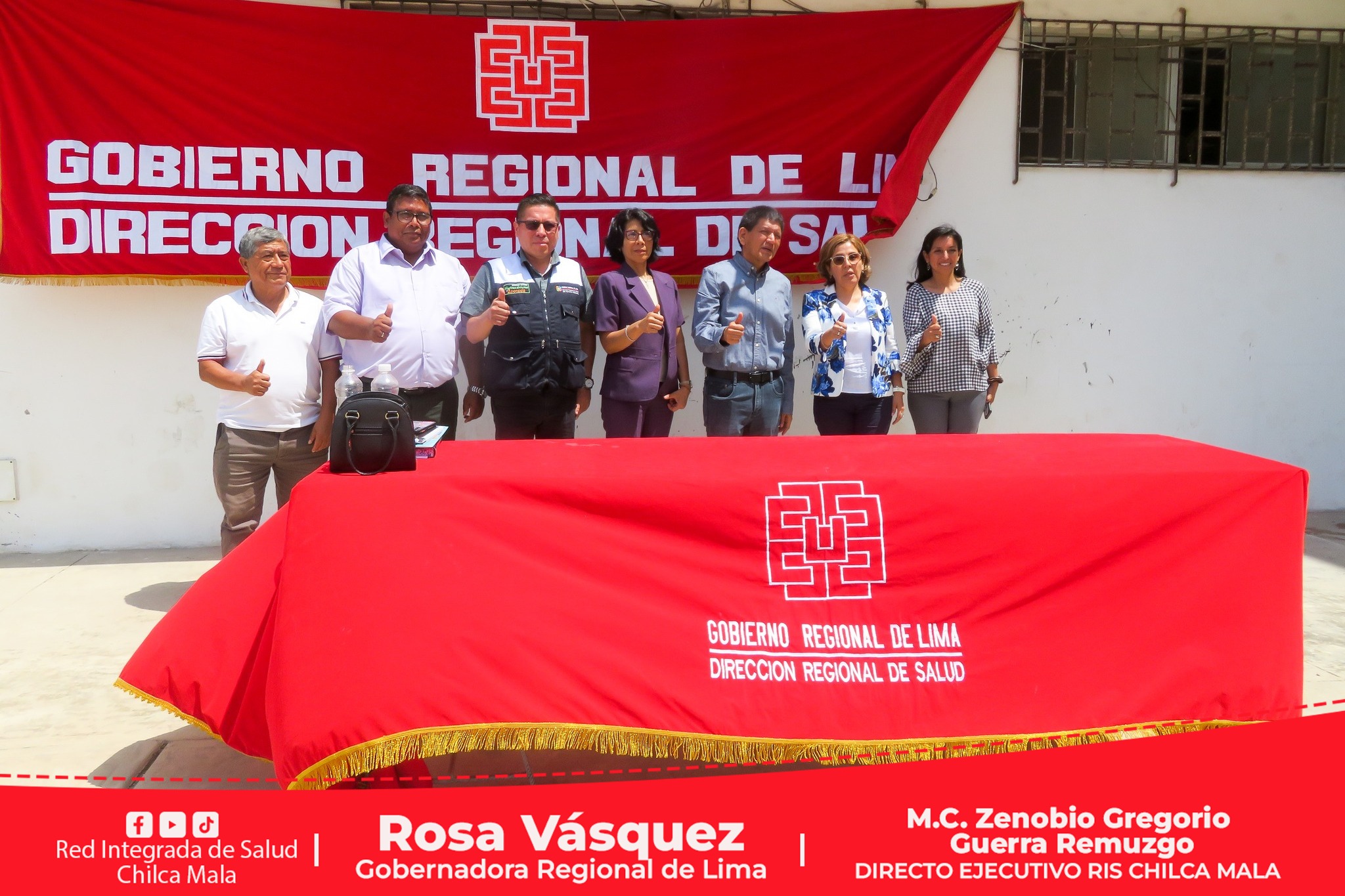 Diresa Lima entrega mobiliario y equipos a ejecutoras de salud