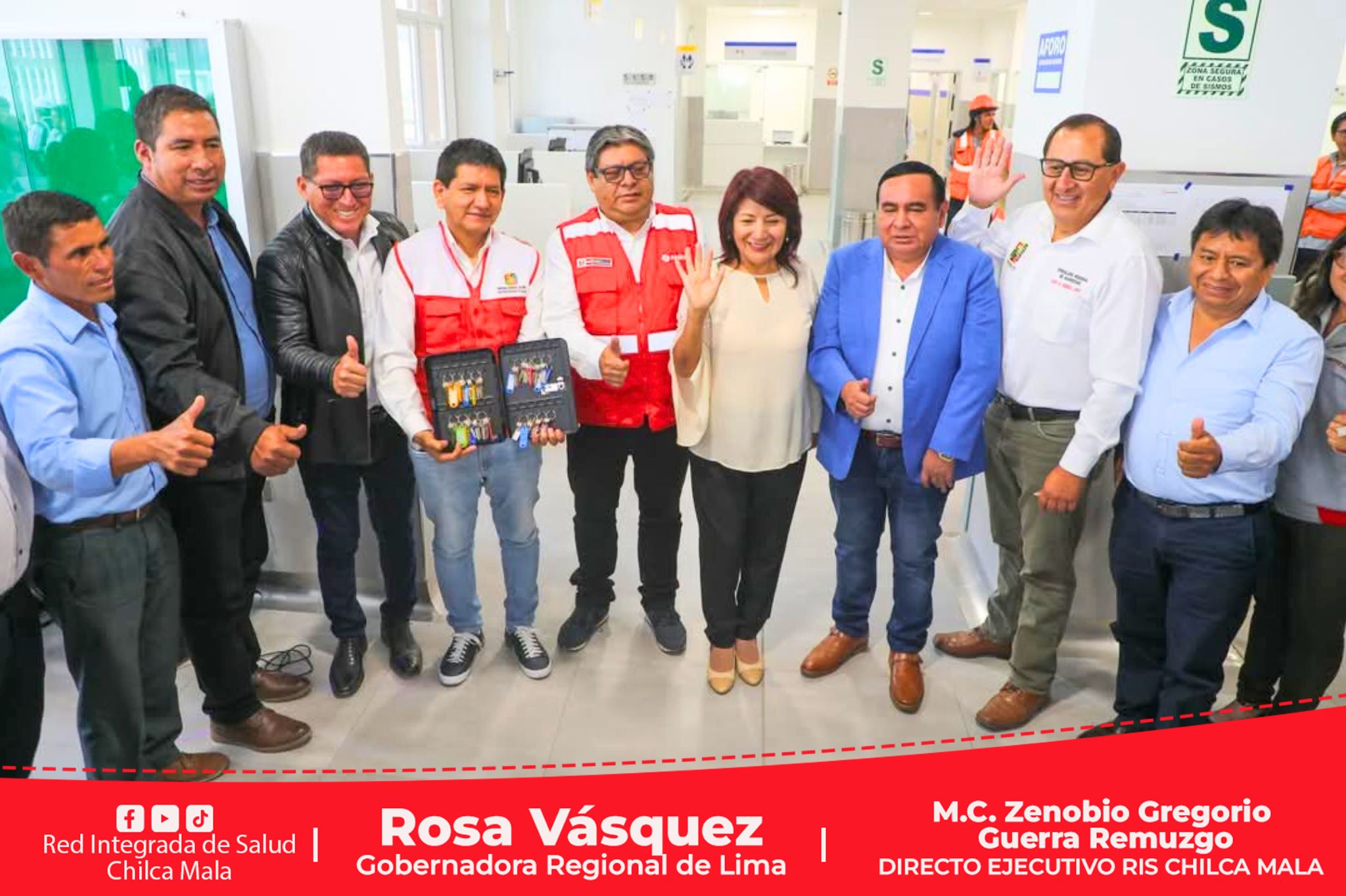 Entregan llaves a Hospital de Matucana en ceremonia oficial