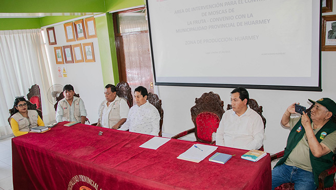 Autoridades impulsan el desarrollo del agro en la provincia de Huarmey