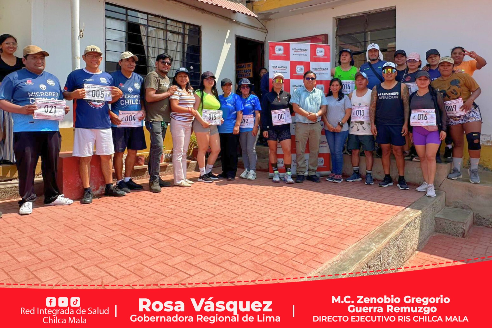 RIS Chilca Mala organiza maratón 4k por el 37⁰ Aniversario de Vida Institucional.