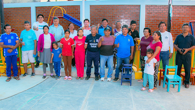 Municipalidad inaugura nueva infraestructura en la I.E.I. N° 1636 Sagrado Corazón de Jesús – C.P. Barbacay
