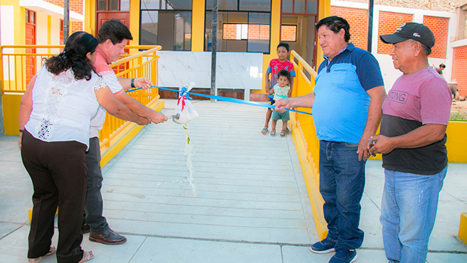 Municipalidad inaugura nueva infraestructura en la I.E.I. N° 1636 Sagrado Corazón de Jesús – C.P. Barbacay