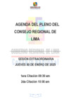 Vista preliminar de documento AGENDA DE SESIÓN DE CONSEJO REGIONAL N° 003-2025-CR/GRL