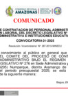 Vista preliminar de documento COMUNICADO DE CRONOGRAMA- 276 - ampliacion cronograma