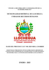 Vista preliminar de documento BASES DEL PROCESO CAS 01-2025-MDLL-GM-RRHH