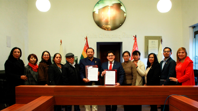 Firma de Convenio