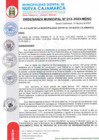 Vista preliminar de documento ORDENANZA MUNICIPAL N°013-2023-MDNC
