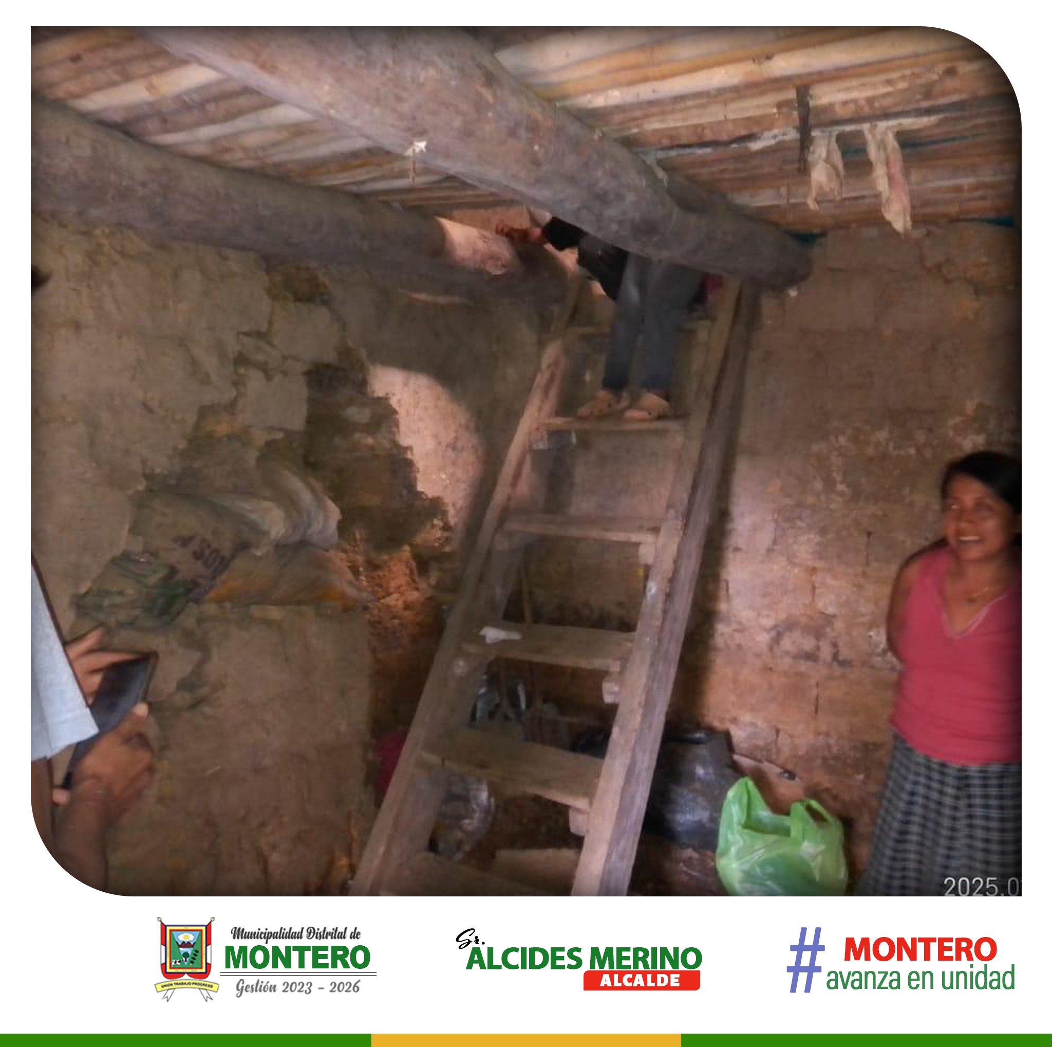 MDM Realiza Inspección de Viviendas Afectadas por la Lluvias y Fuertes Vientos