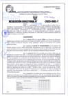 Vista preliminar de documento R.D N° 058-2025