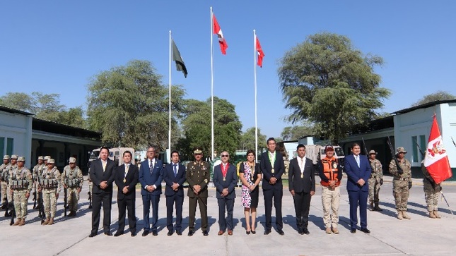 Ceremonia de reconocimiento a combatientes
