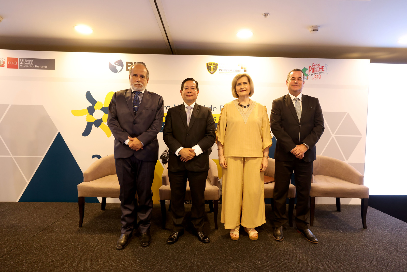 Autoridades del Sistema de Justicia que participaron del Encuentro Nacional de Establecimientos Penitenciarios