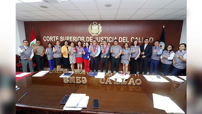 Integrantes del SNEJ Callao aprueban plan de trabajo de implementación para el año 2025