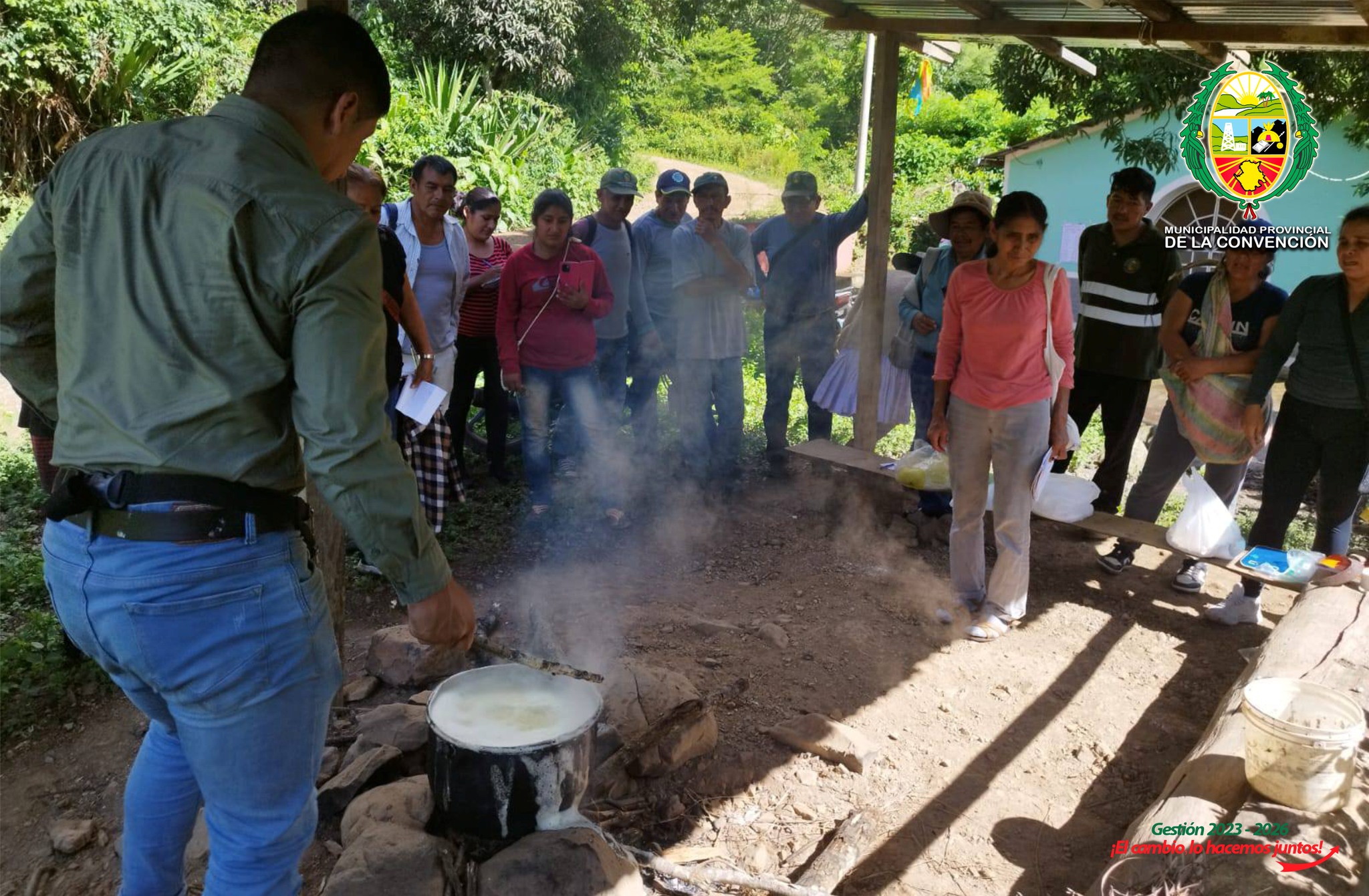 Municipalidad de La Convención capacita a agricultores para combatir presencia de hongos en plantaciones de cacao