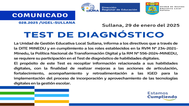 Comunicado N°28-2025