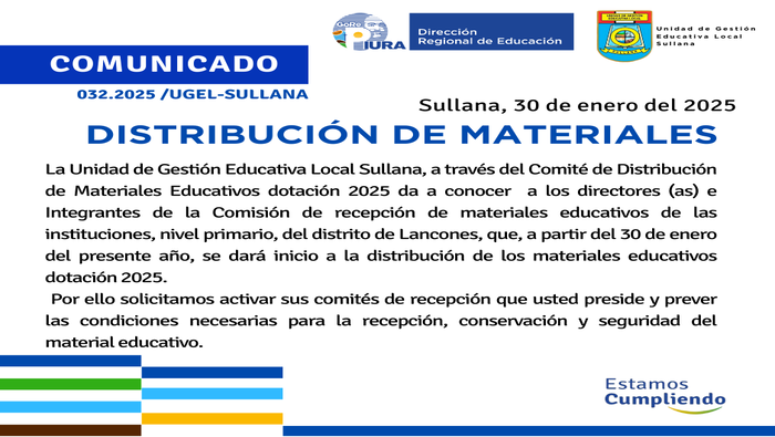 Comunicado N°32-2025