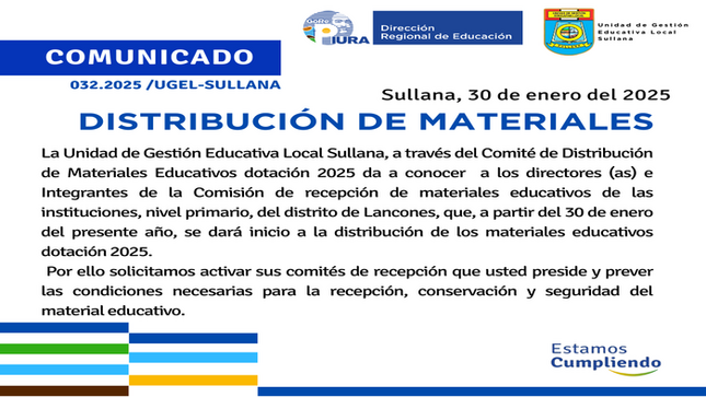 Comunicado N°32-2025