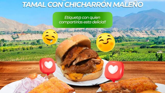 🔰La Municipalidad Distrital de Mala, a través de la Subgerencia de Desarrollo Turístico, te invita a disfrutar de uno de los productos más representativos de nuestro distrito: el delicioso Tamal con Chicharrón Maleño, dos productos emblemáticos que reflejan la tradición de nuestra zona. 
Ven y vive una experiencia única, donde podrás saborear lo mejor de nuestra gastronomía local, la amabilidad de nuestra gente y una experiencia inovidable que solo Mala te puede ofrecer. 
Y tú, ¿Con quién compartirías esta delicia? 
Etiquétal@
𝙈𝙖𝙡𝙖, 𝙪𝙣𝙖 𝙣𝙪𝙚𝙫𝙖 𝙝𝙞𝙨𝙩𝙤𝙧𝙞𝙖 🌄