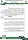 Vista preliminar de documento APROBAR la Renovación de la cuota familiar y subvención económica para el ámbito de UGM libertadores y San Pedro de Chopcca.