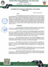 Vista preliminar de documento APROBAR el Plan de Trabajo Academia Municipal de Danza de Tijeras Paucará 2025" (SUMACC TUSUY), con el presupuesto que asciende para la ejecución del presente plan de trabajo la suma de 8/. 12,000.00 