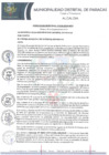Vista preliminar de documento ORDENANZA MUNICIPAL N°018-2019-MDP/ALC