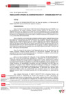 Vista preliminar de documento Resolución de la Oficina de Administración N° D000208-2023-IRTP-OA - Décimo Quinta modificación del Plan Anual de Contrataciones 2023