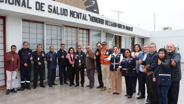 Directivos del Instituto Nacional de Salud Mental se capacitan en “Gestión del riesgo del desastre”