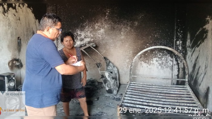 Entrega de ayuda